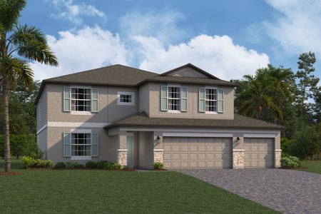New construction Single-Family house 4368 Lake Fox Dr, Lakeland, FL 33810 plan Cabo - image