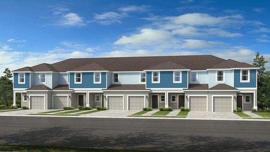 New construction Townhouse house 2520 Penguin Blvd, Davenport, FL 33837 Marigold- photo 0 0