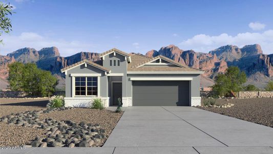 New construction Single-Family house 25464 N 183Rd Ln, Wittmann, AZ 85361 Dove- photo 3 3