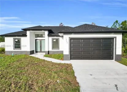 New construction Single-Family house 346 Ranchito Ave, Lehigh Acres, FL 33974 - image