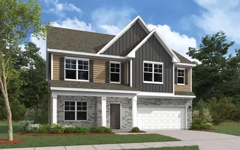 New construction Single-Family house 466 Brick House Rd, York, SC 29745 plan Morganton - image