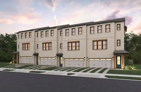 New construction Townhouse house 955 Myrtle St, Roswell, GA 30075 plan Brayton - image