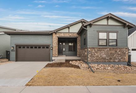 New construction Single-Family house 11160 Amber Light Trl, Littleton, CO 80125 plan 5089 Serenewood Elevation C - Highline Ranch - image