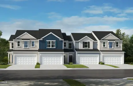 New construction Townhouse house 6226 Old Tavern Dr, Durham, NC 27703 - image