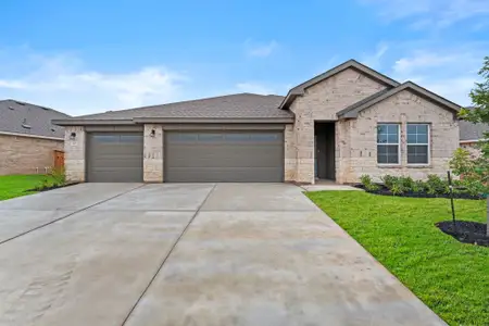 New construction Single-Family house 248 Rivers Edge Dr, Georgetown, TX 78628 plan The Courtland - image
