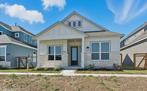 New construction Single-Family house 9427 Hidden Stone, Schertz, TX 78154 plan Sacha - image