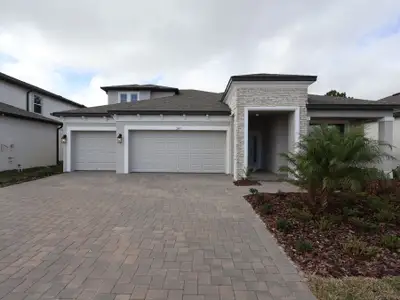 New construction Single-Family house 2169 Clary Sage Dr, Spring Hill, FL 34609 plan Corina III Bonus - image