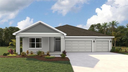 New construction Single-Family house 17455 Whiskey Creek Trl, Parrish, FL 34219 Covington L- photo 0