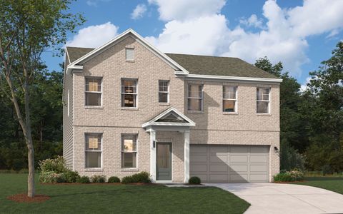 New construction Single-Family house 2870 Macedonia Rd, Powder Springs, GA 30127 plan The Highland - image