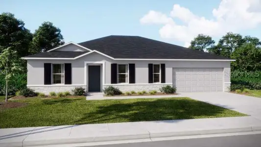 New construction Single-Family house 3 Porter Ln, Palm Coast, FL 32164 plan The Willow - image