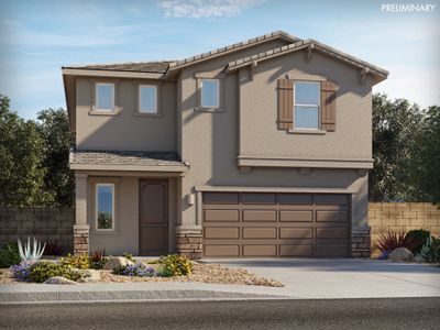 New construction Single-Family house 11038 S Rila Dr, Vail, AZ 85641 plan Grayson - image