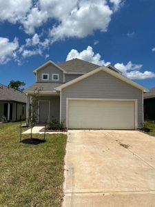 New construction Single-Family house 14111 Balcones Fault Ct, Willis, TX 77318 plan Redbud - image