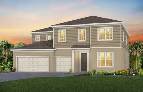 New construction Single-Family house Howey-in-the-Hills, FL 34737 plan Oakhurst - image