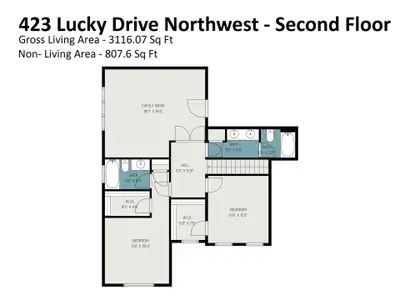 New construction Single-Family house 423 Lucky Dr Nw, Concord, NC 28027 - image 6