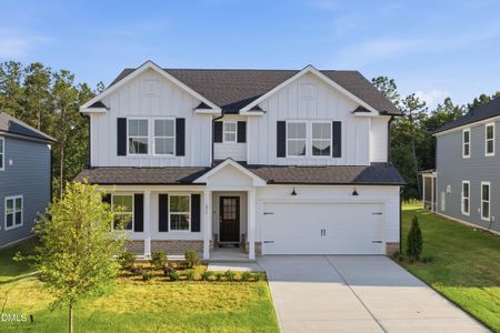 New construction Single-Family house 213 Providence Springs Ln, Fuquay Varina, NC 27526 plan Mitchell - image