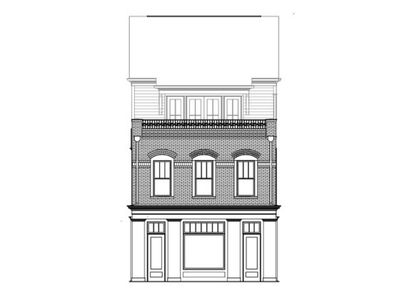 New construction Single-Family house 55 Bourbon St, Senoia, GA 30276 plan The Seneca - image