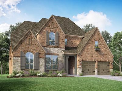 New construction Single-Family house 452 Soaring Sparrow Trl, Katy, TX 77493 222-D Plan- photo 1 1