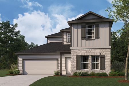 New construction Single-Family house 9417 Furman Dr, Austin, TX 78747 plan Livingston - Smart Series - image