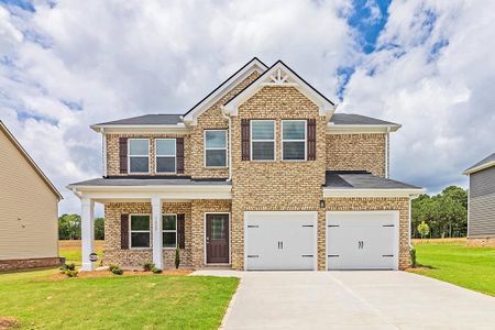 New construction Single-Family house 1613 Fuma Leaf Way, Mcdonough, GA 30253 The Sinclair- photo 0