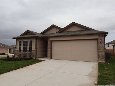 New construction Single-Family house 1517 Golden Wheat, New Braunfels, TX 78130 plan Freestone - 35' Smart Series - image