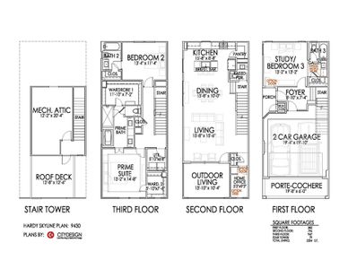 New construction Single-Family house 1811 Mills St, Houston, TX 77026 plan 9430 - image 3