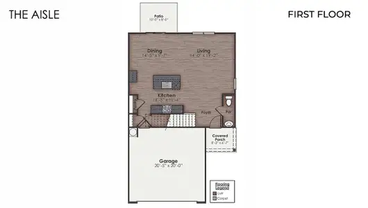New construction Single-Family house 4318 Bright Blossom Wy Se, Bolivia, NC 28422 plan Aisle - image