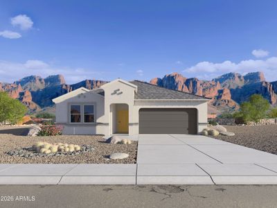 New construction Single-Family house 1534 E Glazier Dr E, Casa Grande, AZ 85122 - image