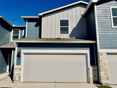 New construction Townhouse house 105 Calcite Rd, Unit 3, Kyle, TX 78640 plan The Barton (147) - image