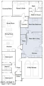 New construction Single-Family house 5973 N 192Nd Ave, Litchfield Park, AZ 85340 plan Revolution Plan 4083 - image