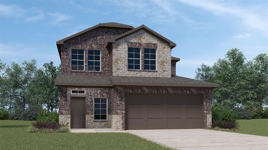 New construction Single-Family house 653 Chipper Trl, Lavon, TX 75166 plan Hanna - image