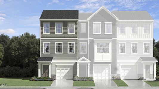 New construction Townhouse house 3116 Gypsum Dr, Durham, NC 27703 plan Mitchell II - image