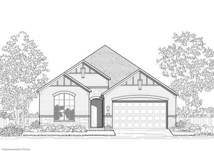 New construction Single-Family house 5725 Huron Dr, New Braunfels, TX 78130 Denton Plan- photo 0