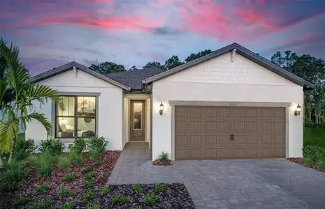 New construction Single-Family house 2712 Winding Creek Trl, North Port, FL 34289 plan Crestmere - image