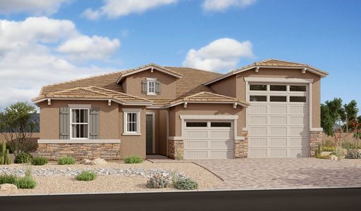 New construction Single-Family house 17590 W. Blue Sky Drive, Surprise, AZ 85387 Deacon- photo 0