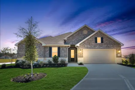 New construction Single-Family house 3003 Laguna Madre Pl, Crosby, TX 77532 plan Barcelona - image
