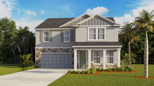 New construction Single-Family house 2637 Warren Acres Blvd, Wesley Chapel, FL 33543 null- photo 6 6