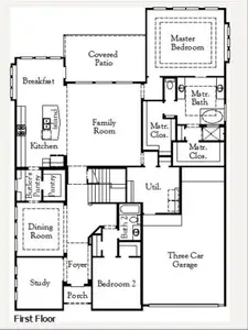 Humble First Floor Plan