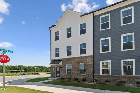New construction Townhouse house 1510 Village Hall Ln, Wake Forest, NC 27587 The Hayworth- photo 0