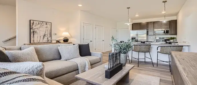 New construction Townhouse house 6582 Arbor Blvd E, Thornton, CO 80602 plan PLan 302R - image