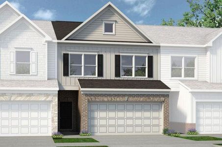 New construction Townhouse house 1210 Elowen Dr, Unit 115, Austell, GA 30168 - image