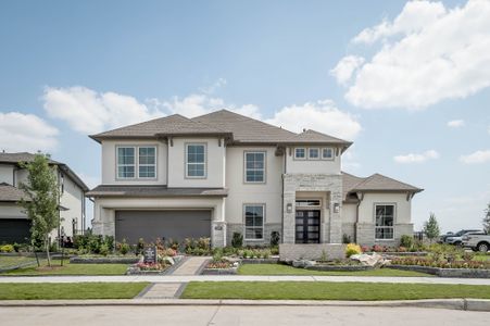 New construction Single-Family house 22019 Dahoon Holly Way, Cypress, TX 77433 Savoy- photo 2 2