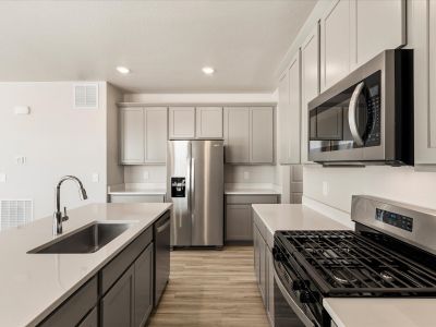 New construction Single-Family house 4683 Rabbitbrush St, Johnstown, CO 80534 The Chatfield- photo 0