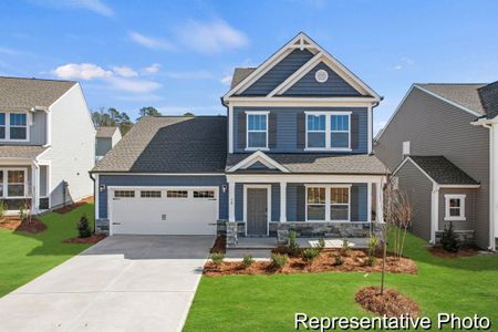 New construction Single-Family house 268 Horseshoe Place, Angier, NC 27501 The Devin- photo 0