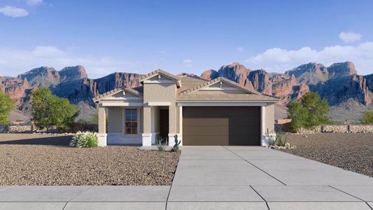 New construction Single-Family house 17711 W Mission Ln, Waddell, AZ 85355 Hummingbird- photo 0