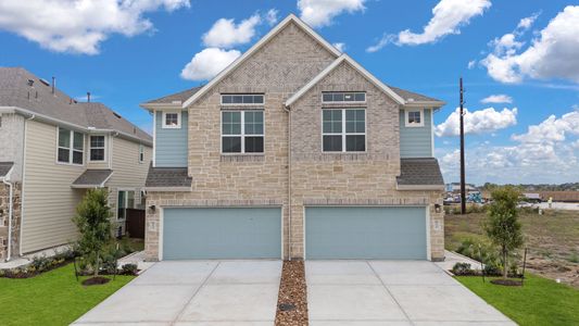 New construction Single-Family house 5226 Capricorn Wy, Manvel, TX 77578 Bungalo II - Villas Collection- photo 0