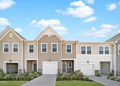New construction Townhouse house 2950 Hickory Field Dr, Raleigh, NC 27616 plan Carson II - image