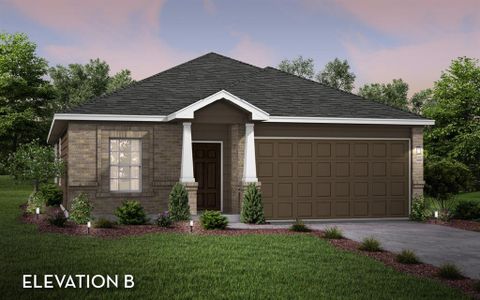 New construction Single-Family house 25067 Apricot Court, Montgomery, TX 77316 PEDERNALES- photo 0