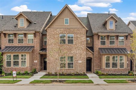 New construction Townhouse house 7834 Bayside Drive, Rowlett, TX 75088 - photo 0