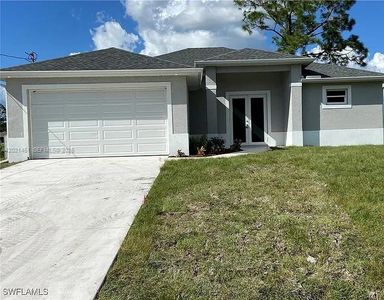 New construction Single-Family house 3304 11 St W, Lehigh Acres, FL 33971 - image
