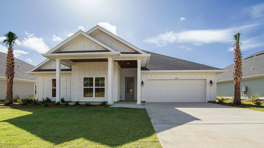 New construction Single-Family house 881 Crystal Bayou Blvd, Panama City Beach, FL 32407 plan Magnolia - image